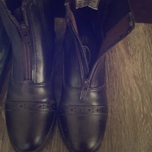 Equistar kid riding boots, size 11C